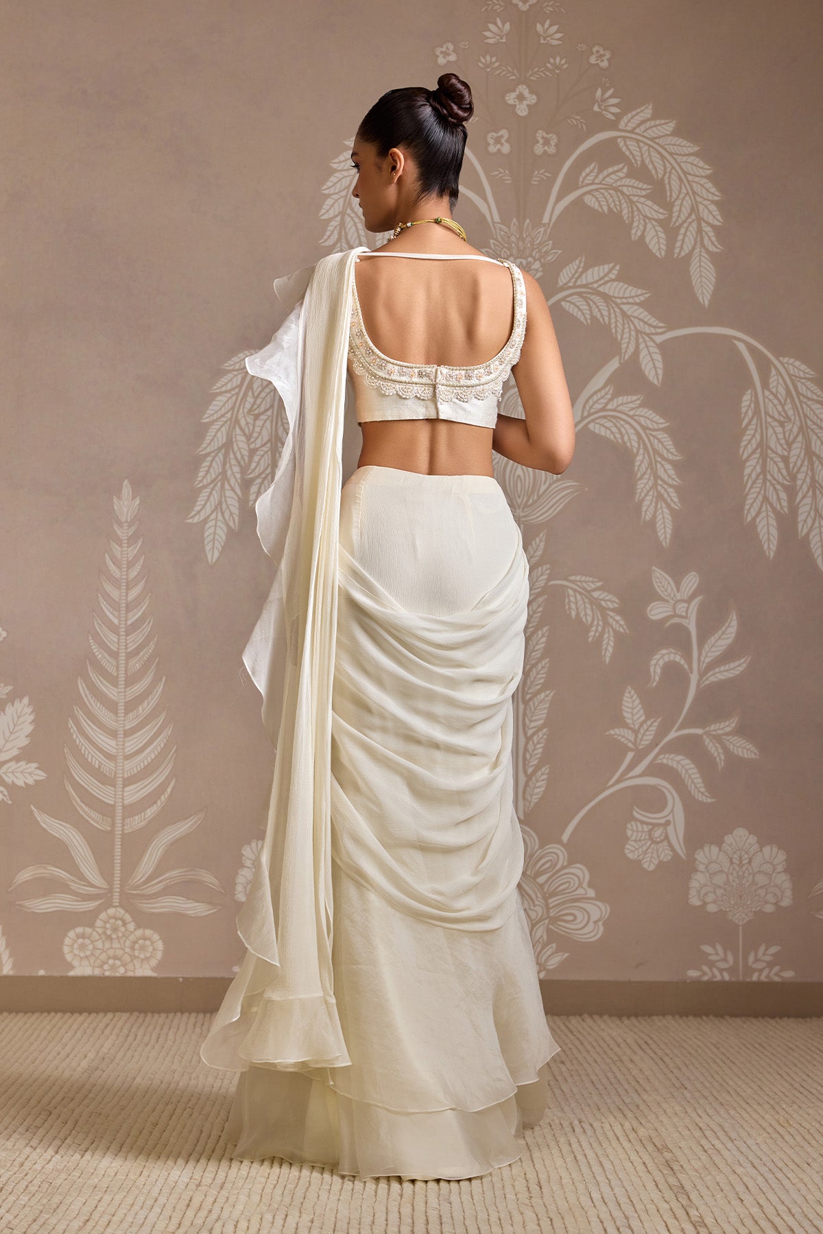 Thread Saree Set