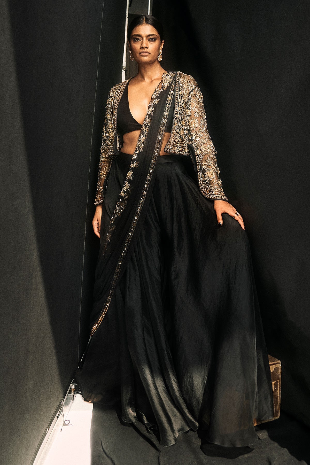 FRONT ROW SHARARA JACKET SET
