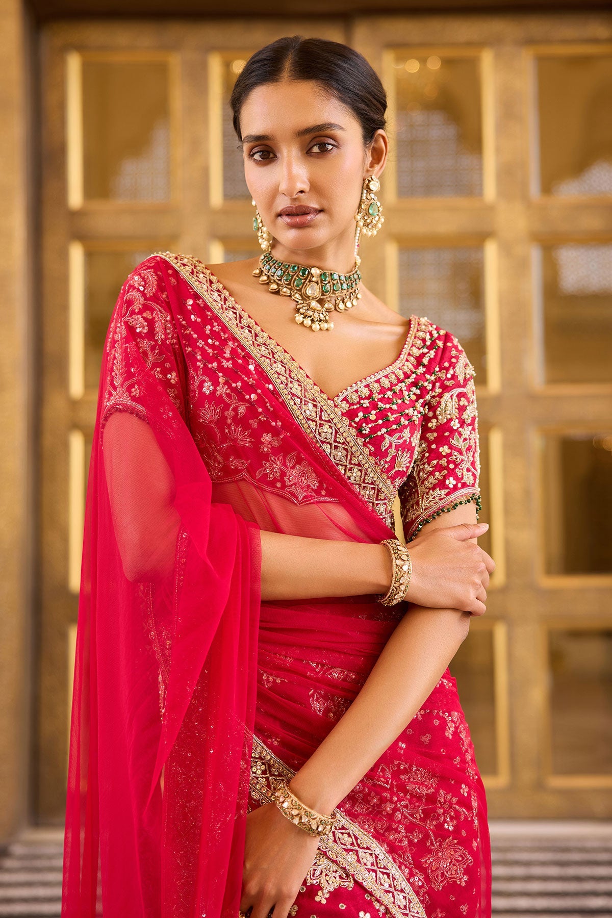 Bloom Saree Set