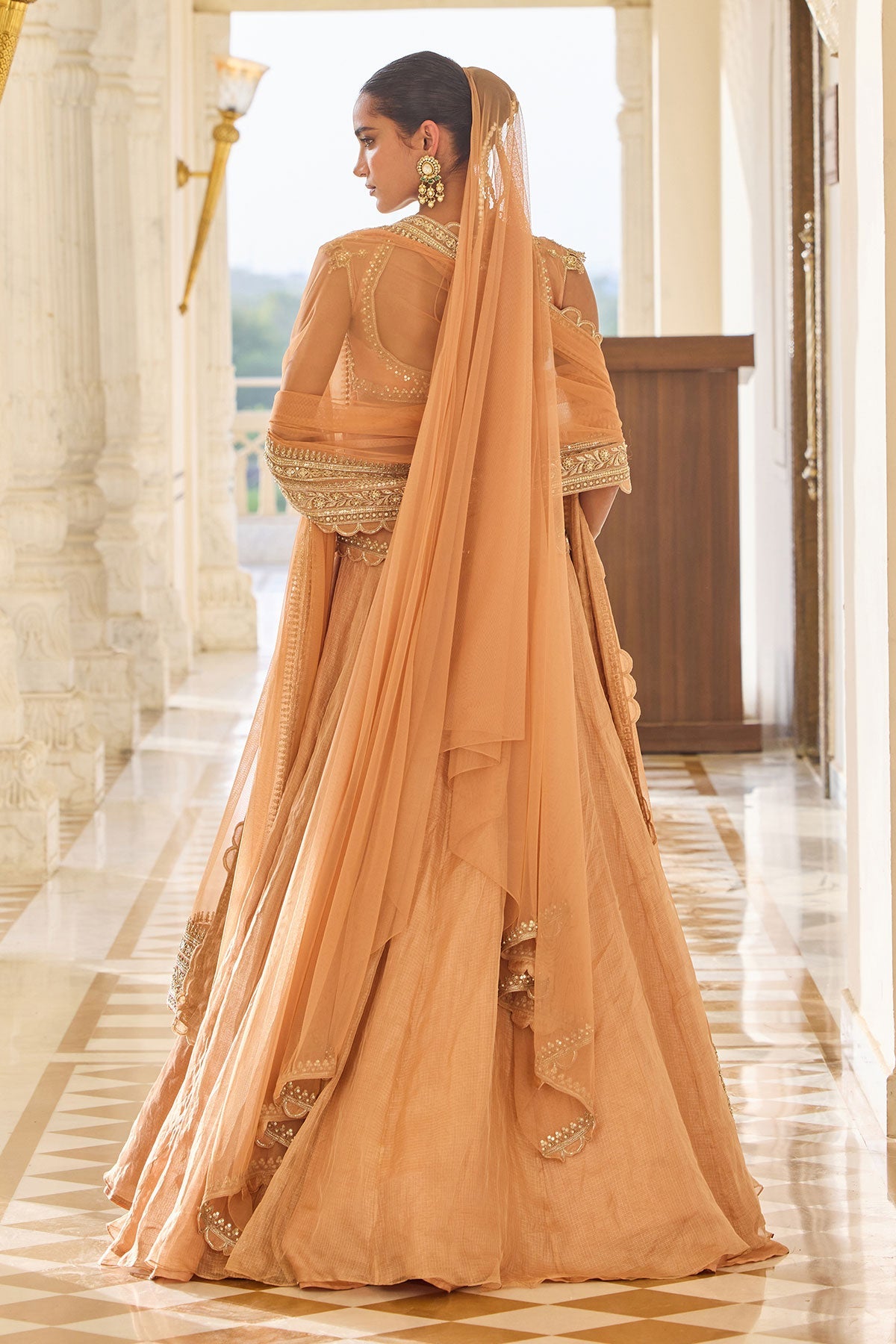 Lustre Lehenga Set