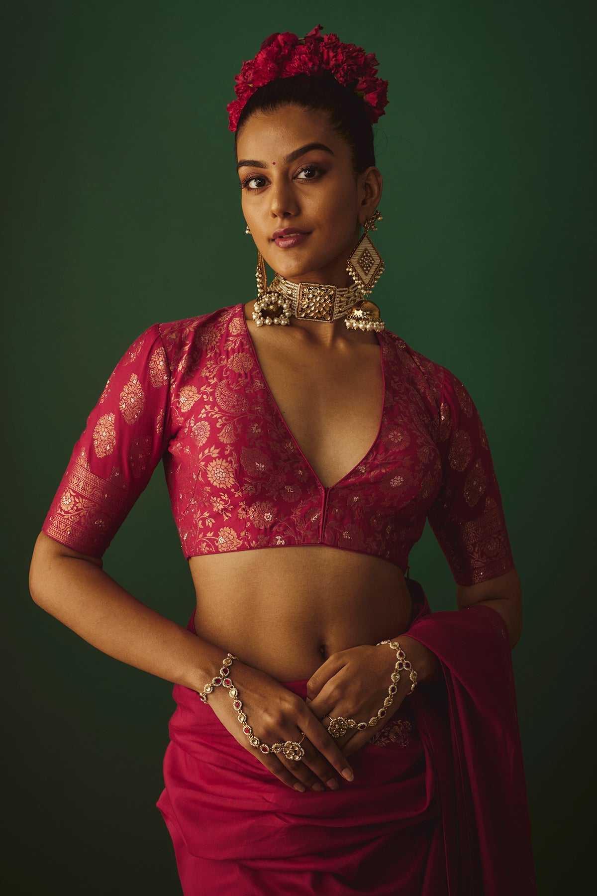 THE GULAABI YASIN SAREE