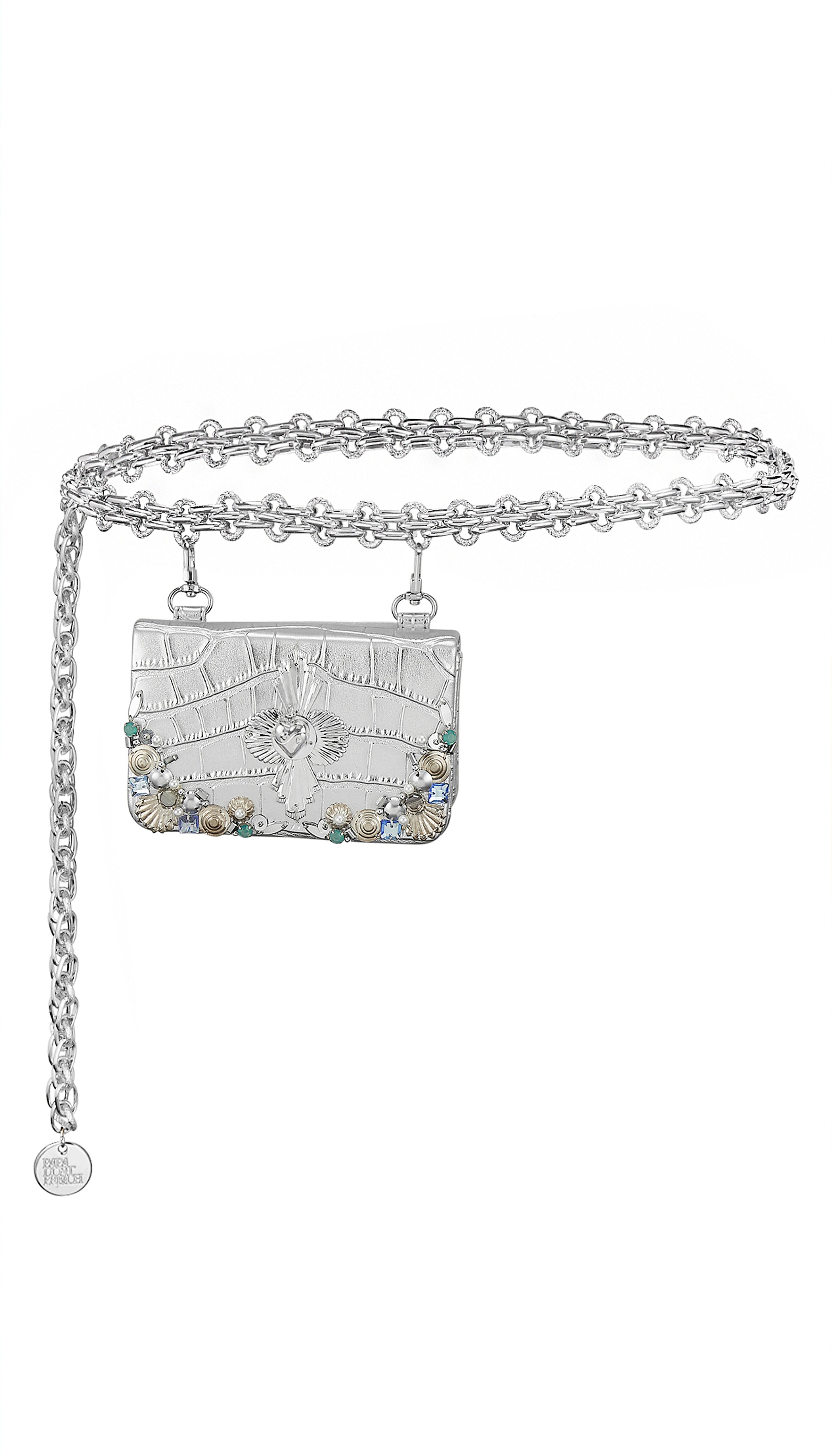 Silver Lining Chainlink : Belt Bag