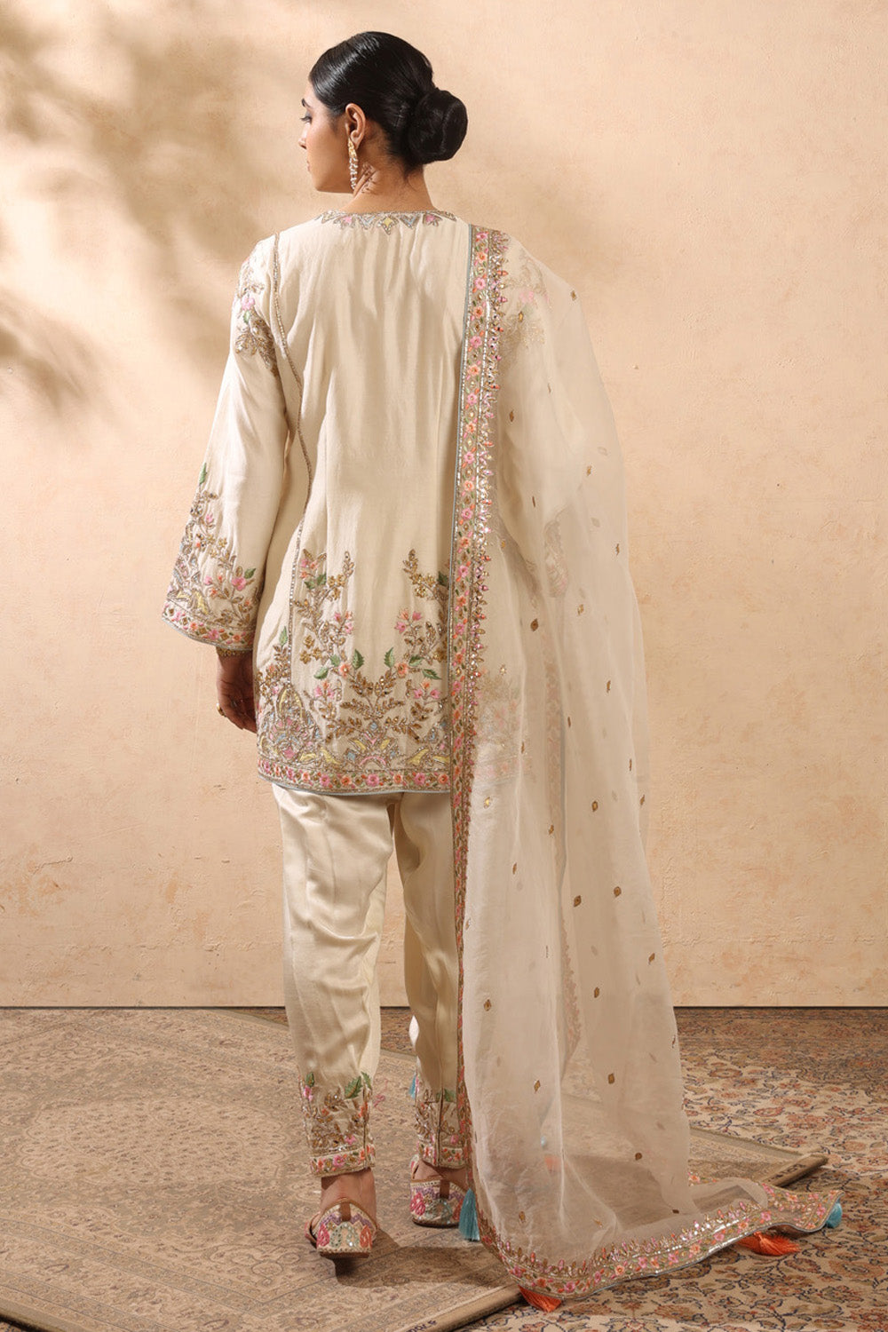 Ivory Kurta Salwar Set