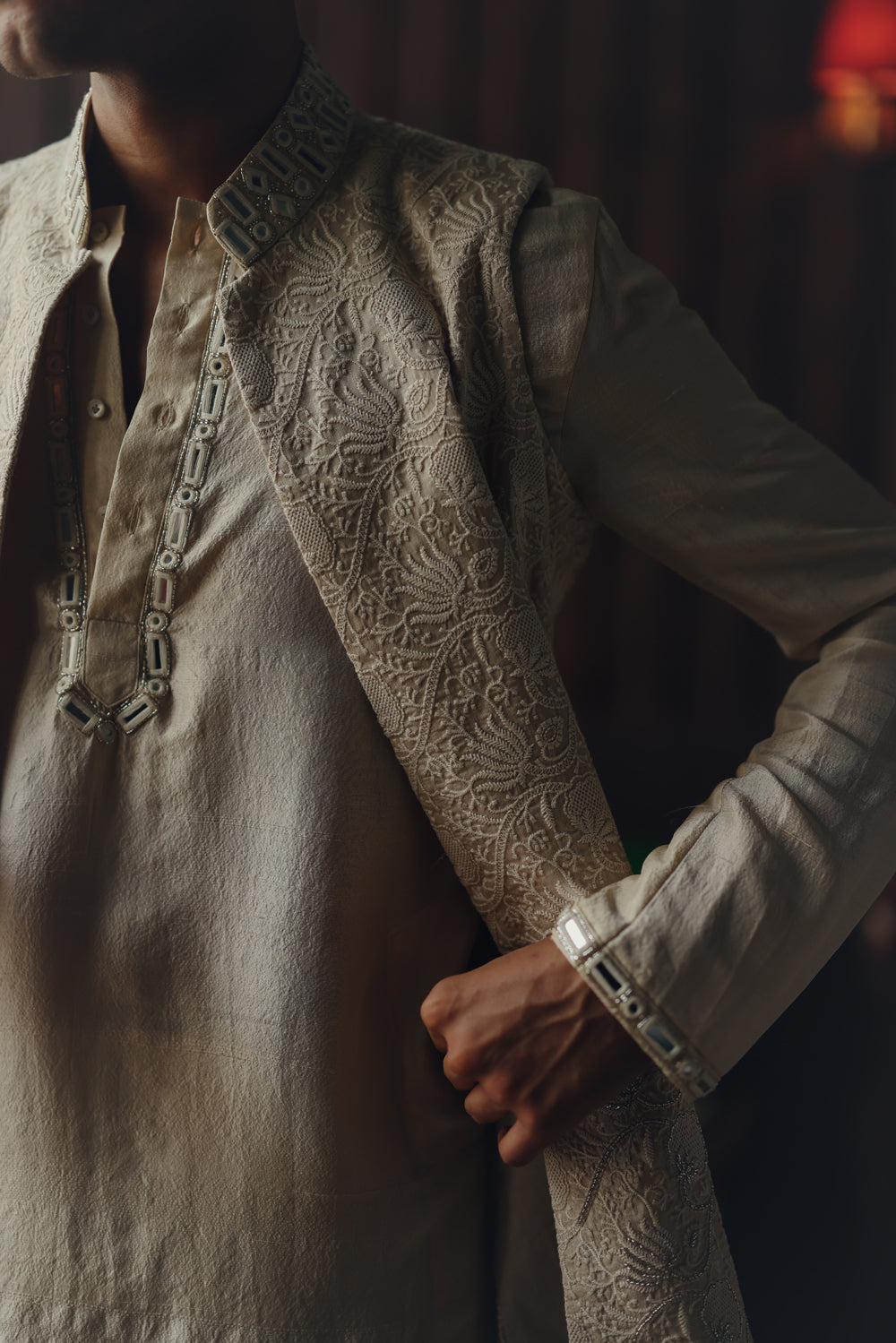 Chikankari Bundi