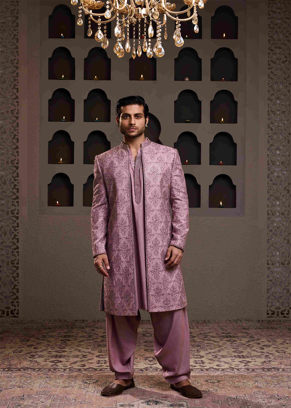 Rose Jacket Kurta Salwar