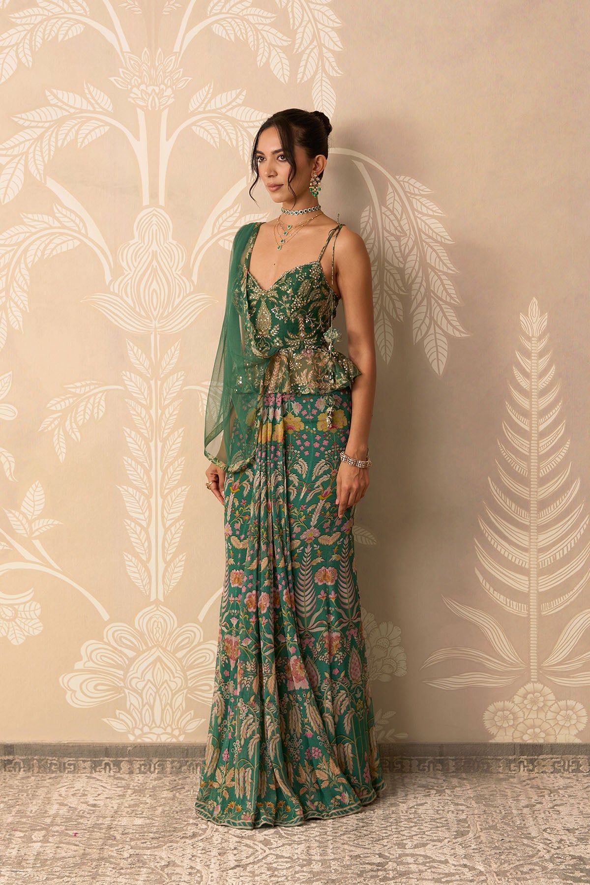 Mehreen Saree Set