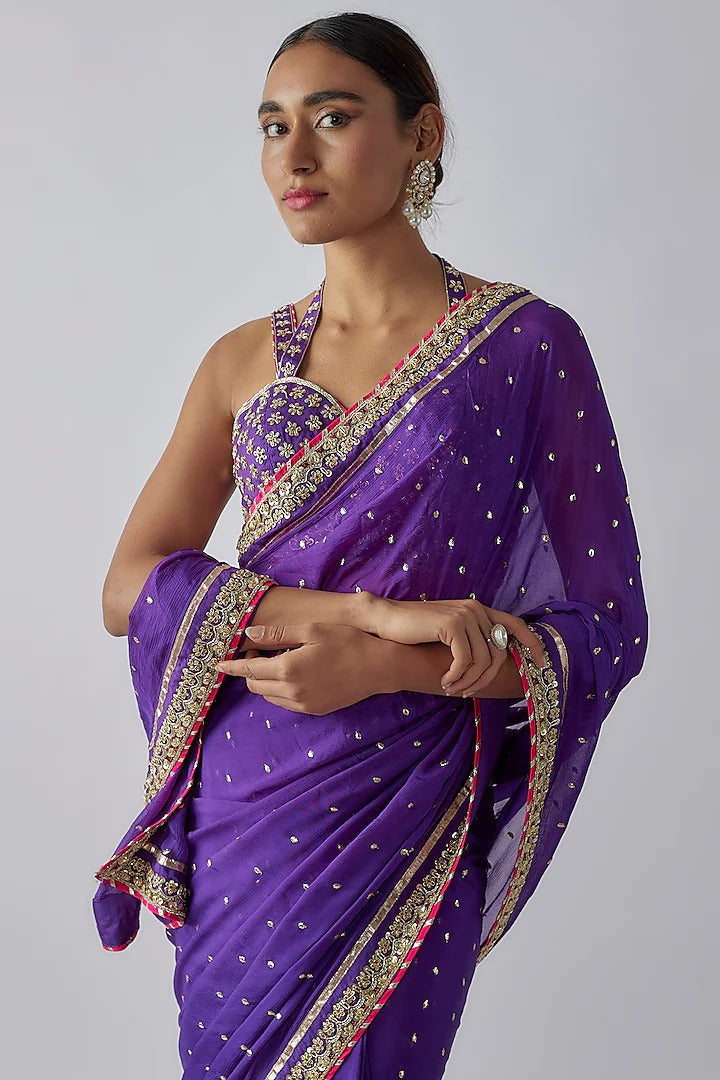 Golconda Uzvi Saree Set