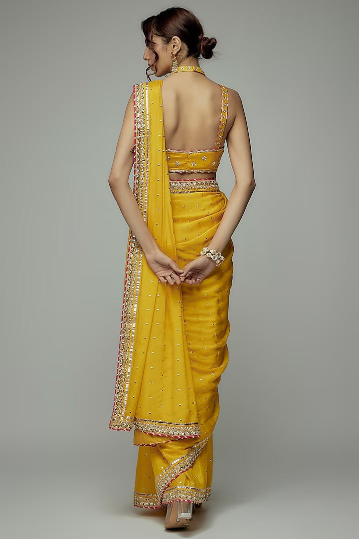 Golconda Uzvi Saree Set