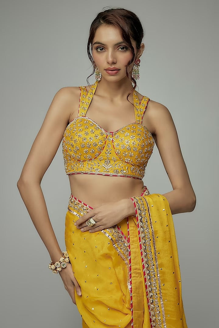 Golconda Uzvi Saree Set