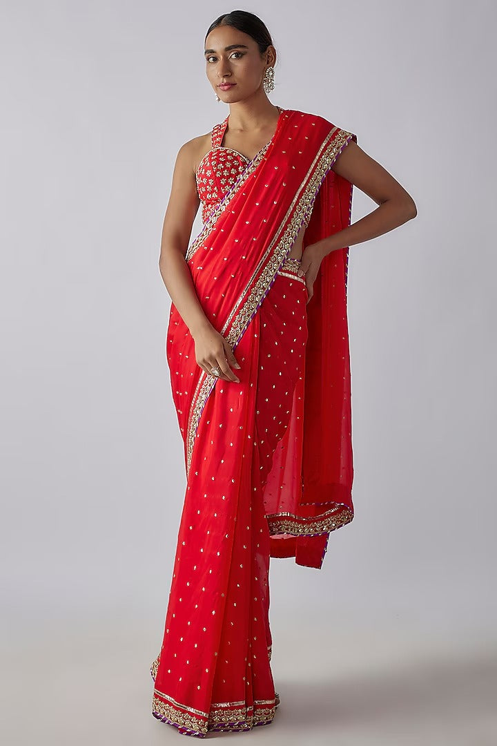 Golconda Uzvi Saree Set