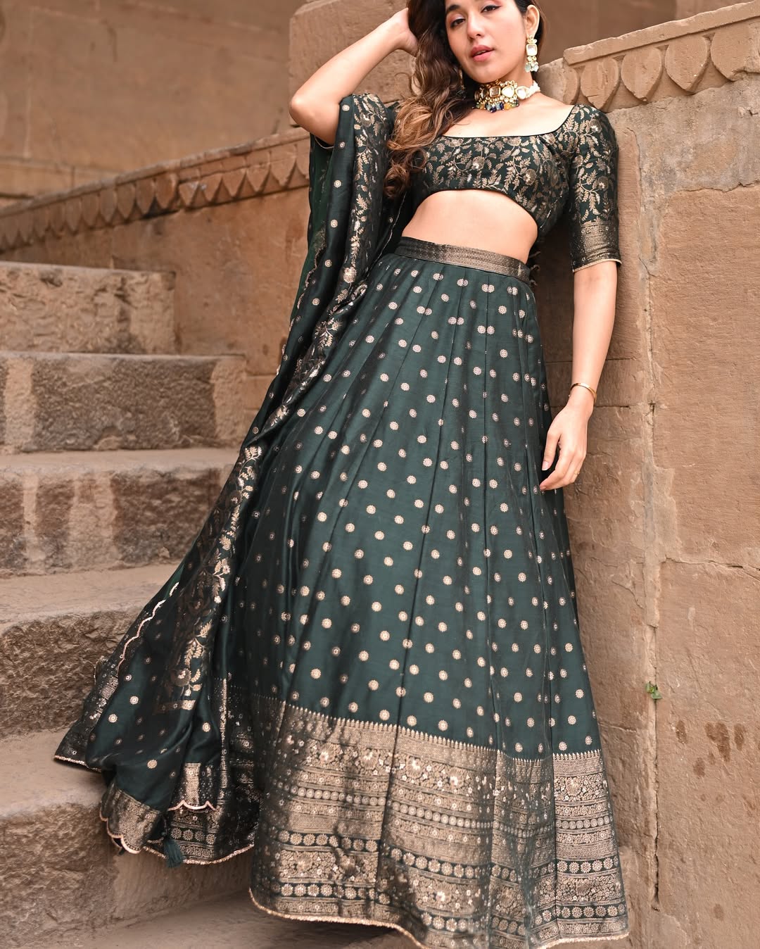 The Minara Lehenga Ready to Ship