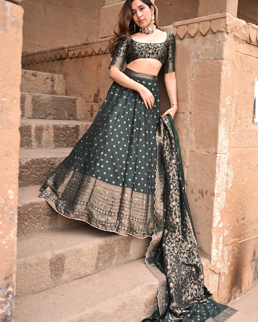 The Minara Lehenga Ready to Ship