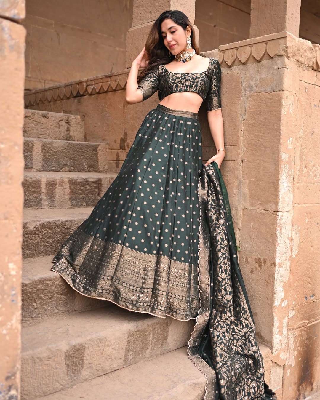 The Minara Lehenga Ready to Ship