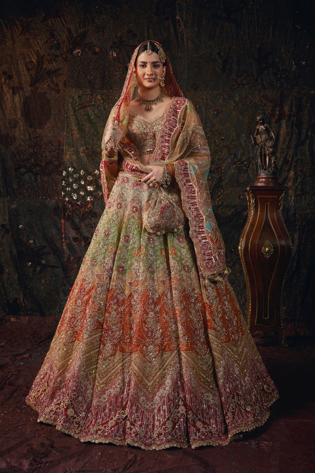 Gold Hued Lehenga
