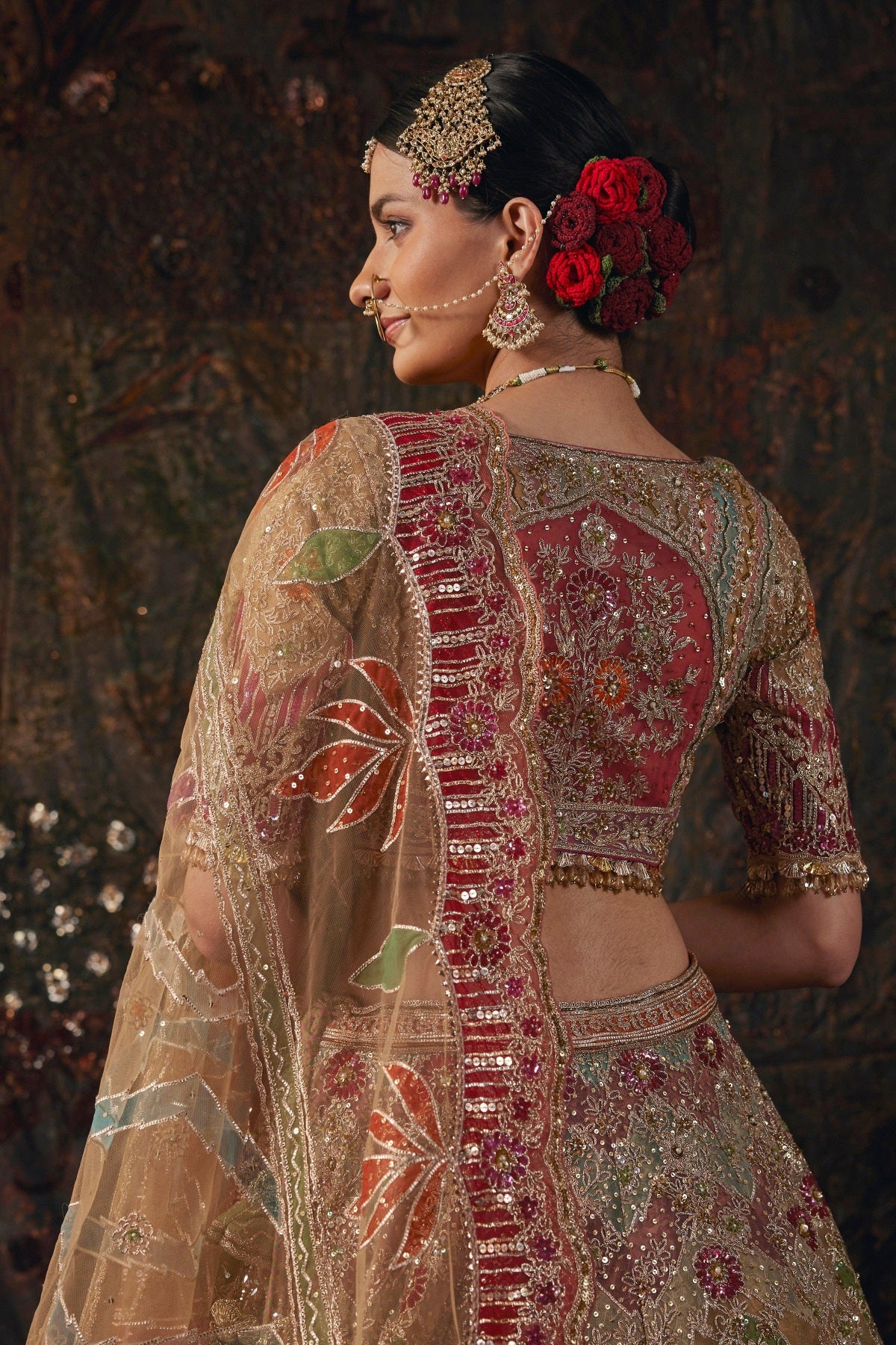 Gold Hued Lehenga