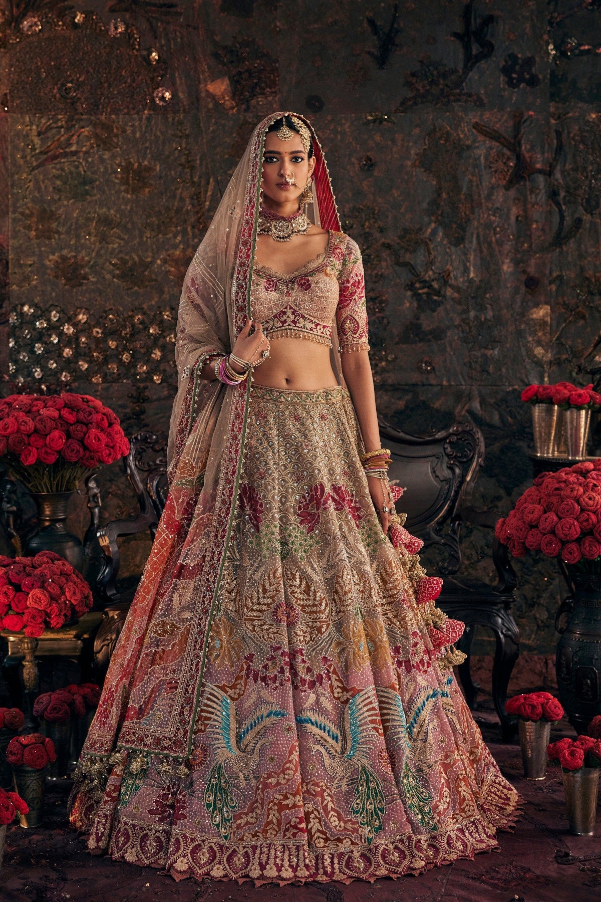 Multi-Color Lehenga