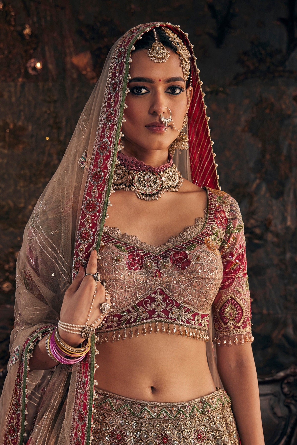 Multi-Color Lehenga
