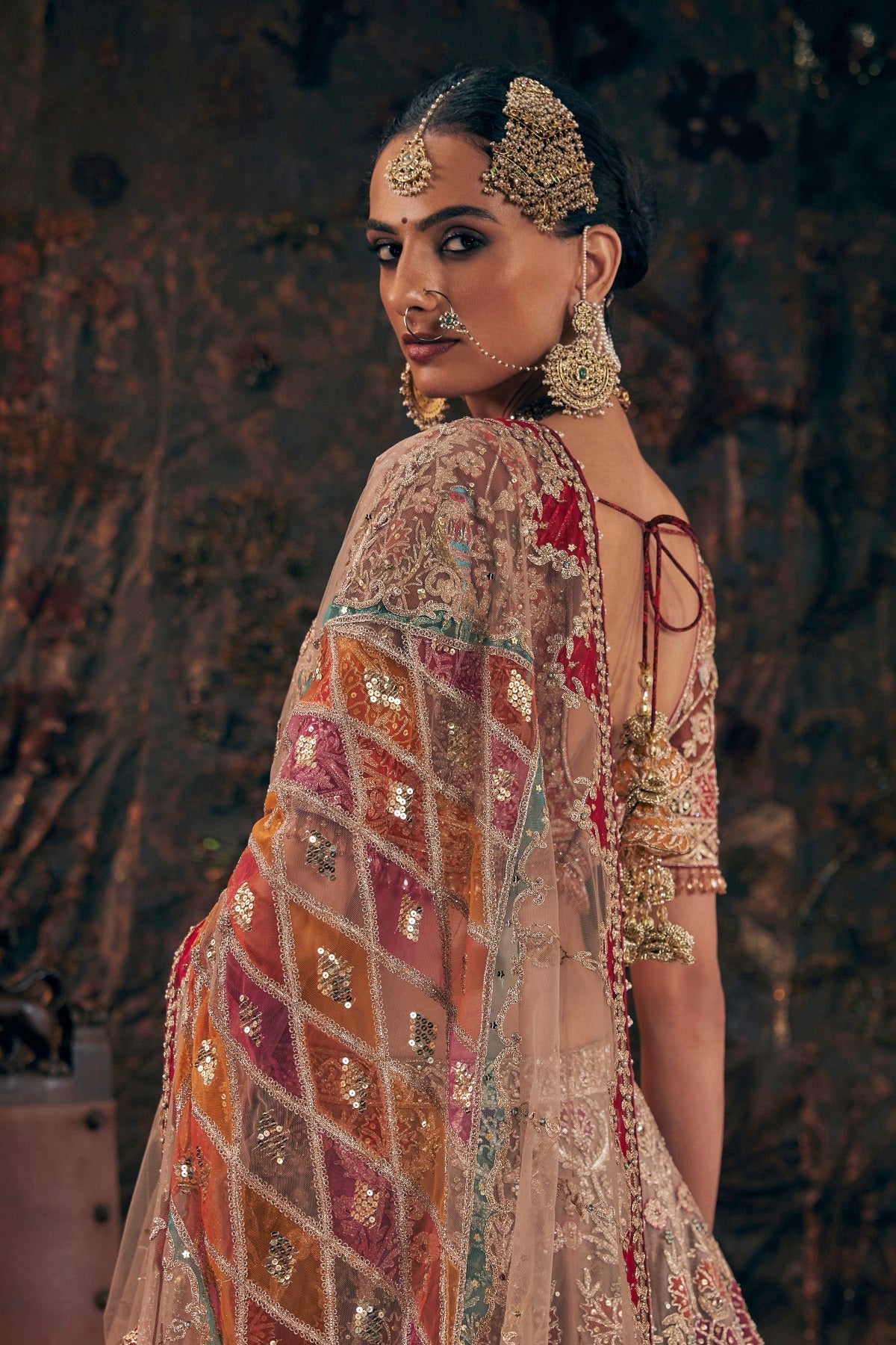 Rose Beige Lehenga