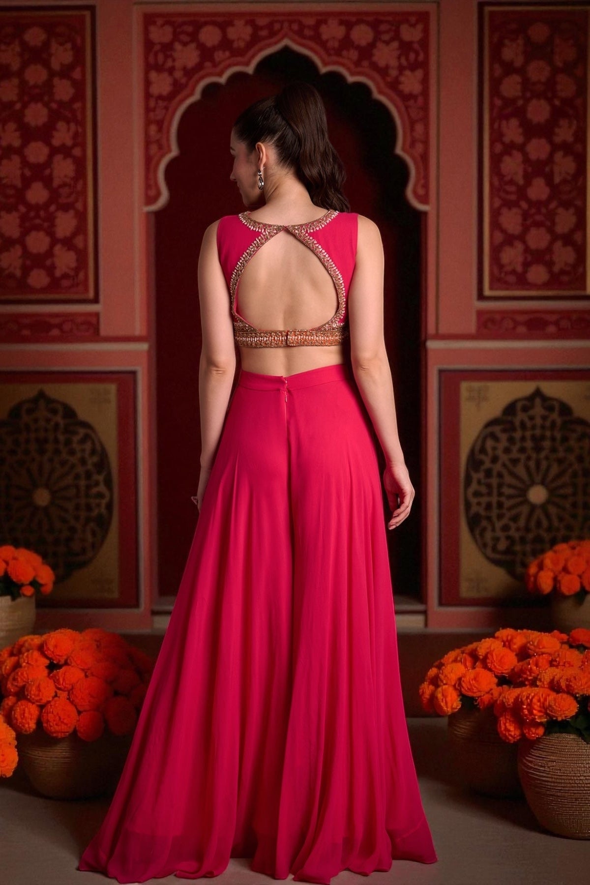 CHANDRIKAA JACKET SET