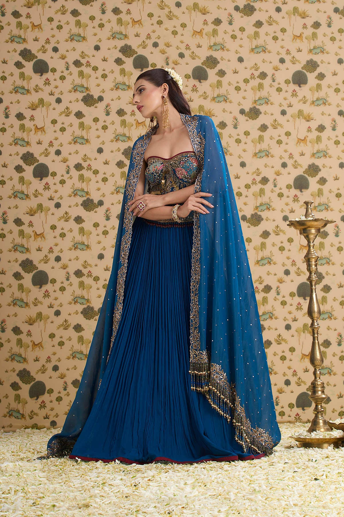SAANJH CORSET LEHENGA