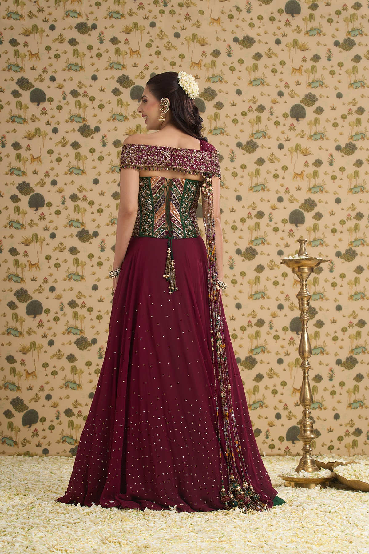 LATIKA CORSET LEHENGA