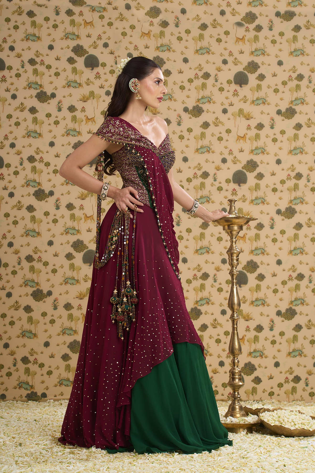 LATIKA CORSET LEHENGA