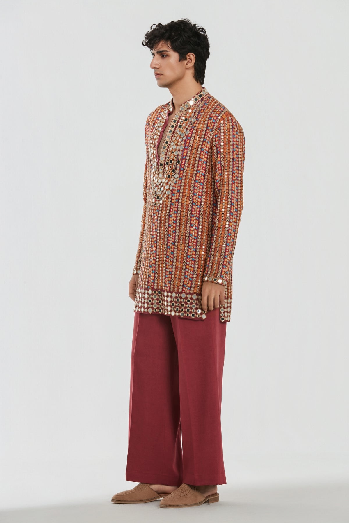 Shrine Multicoloured Kurta Set