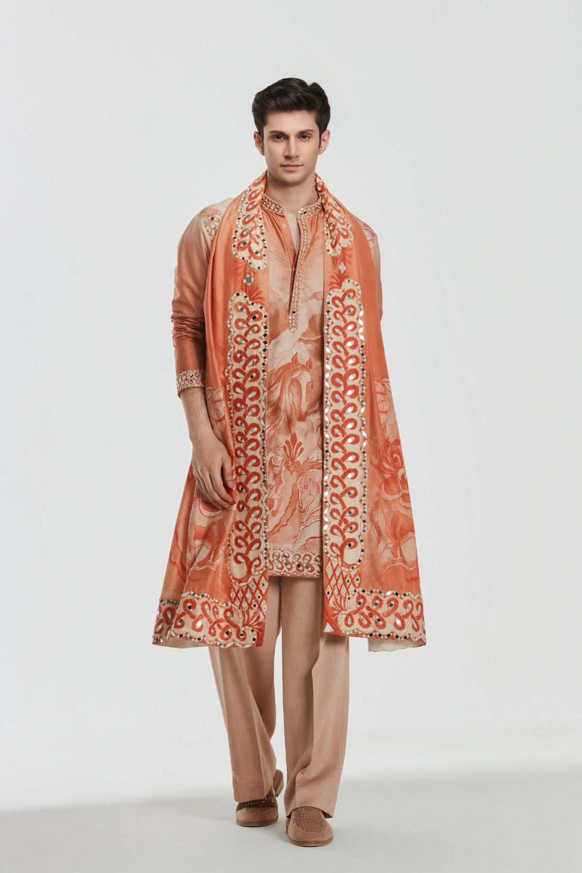 Shrine Multicoloured Kurta Set