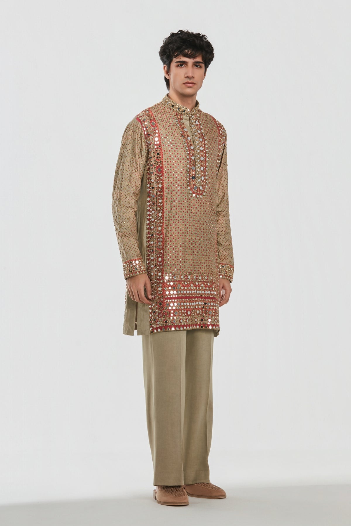 Shrine Multicoloured Kurta Set