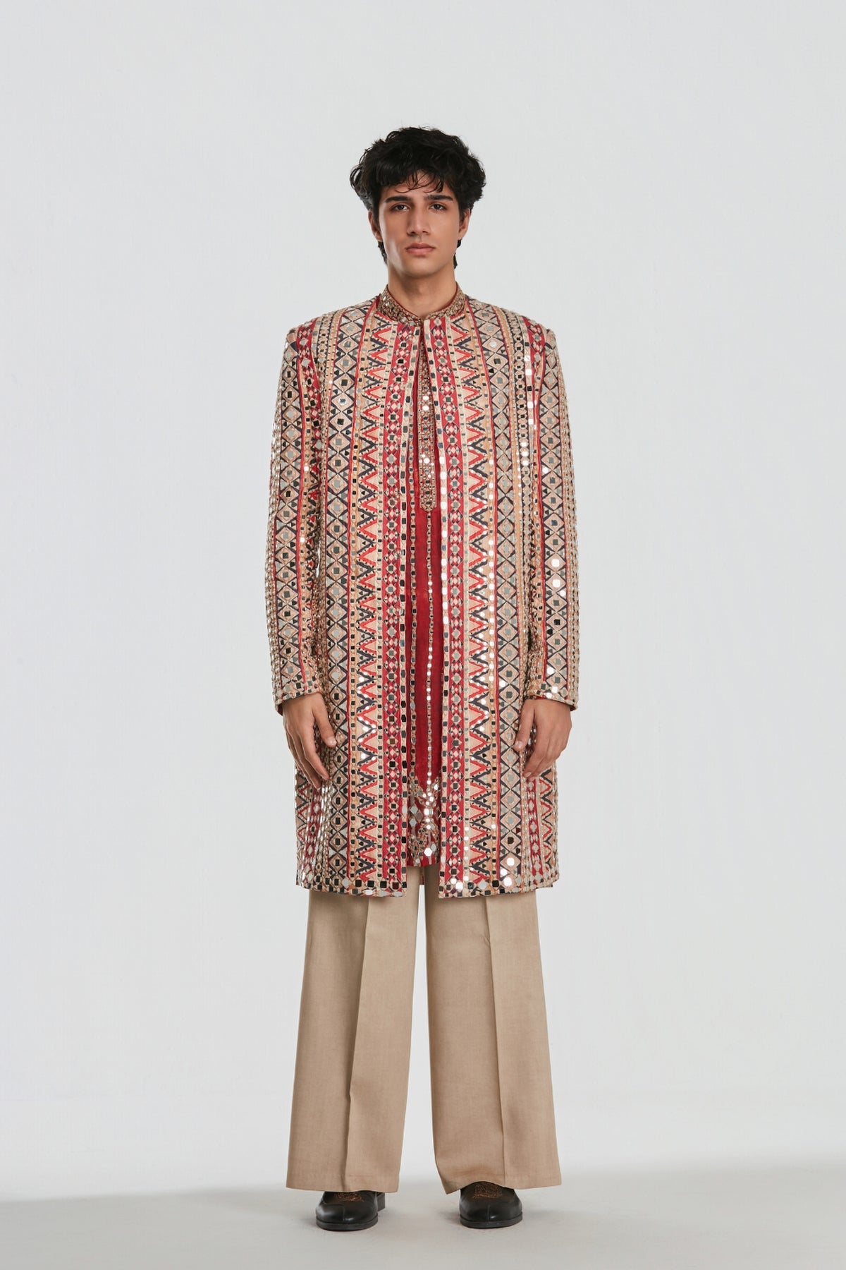 Shrine Multicoloured Jacket Set