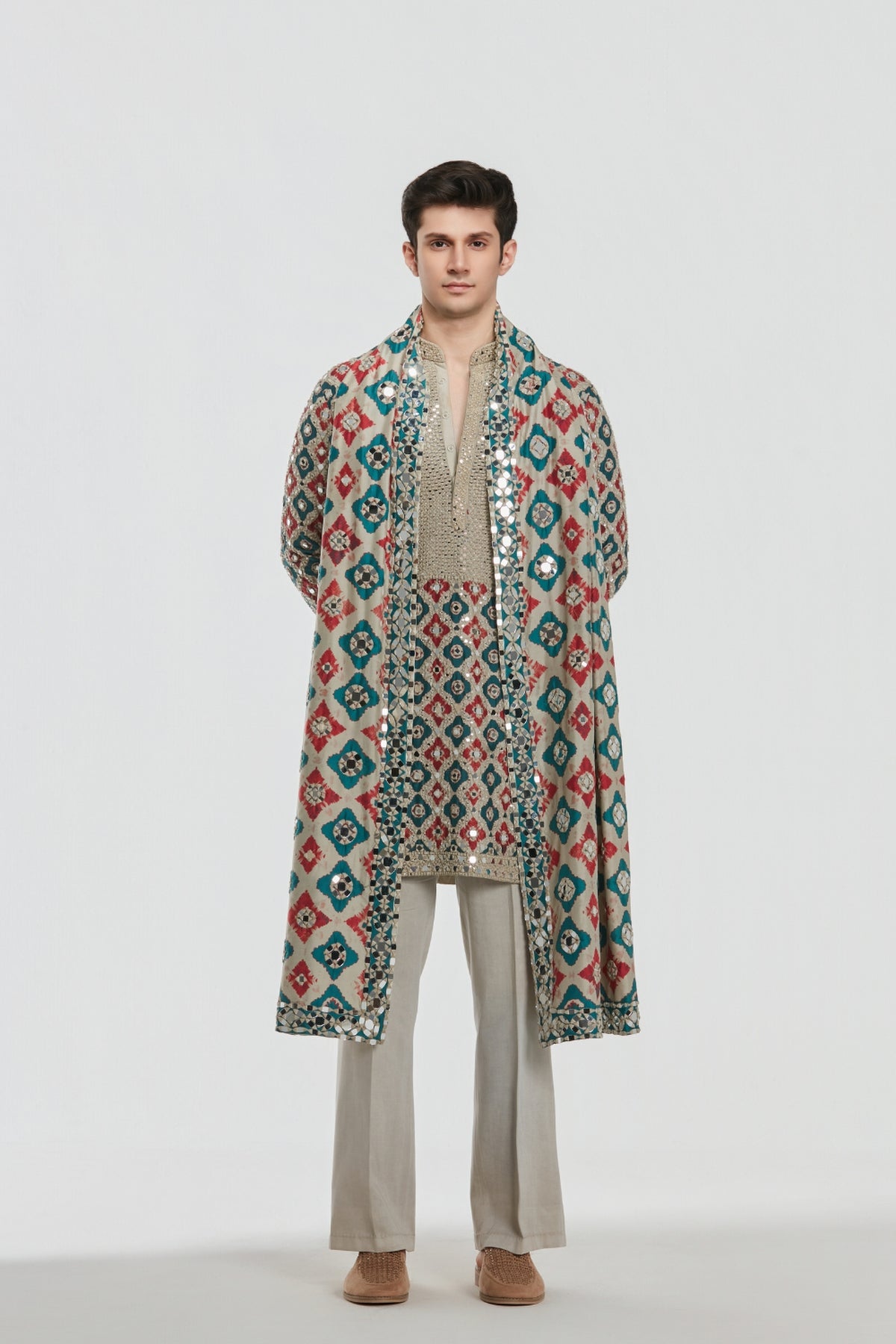 Shrine Multicoloured Kurta Set