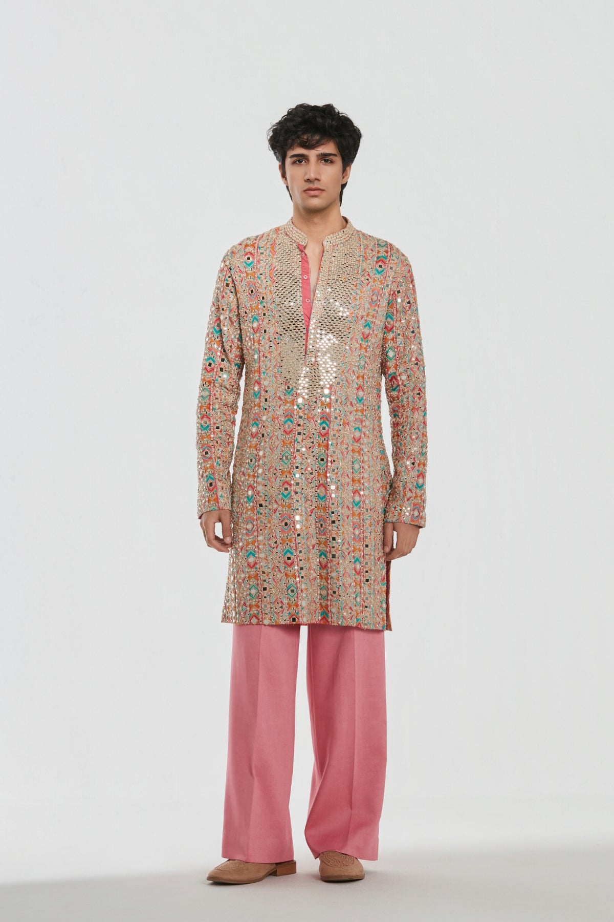Shrine Multicoloured Kurta Set