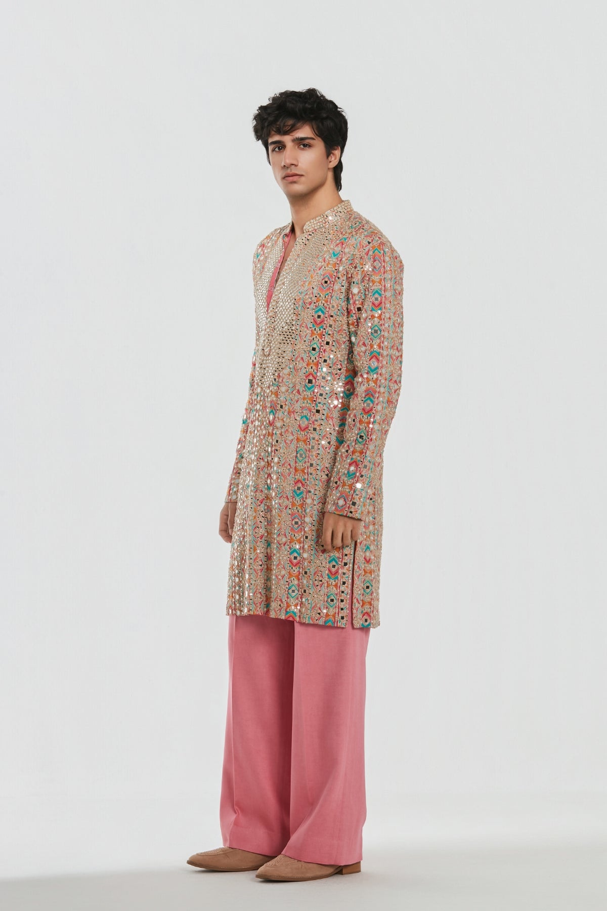 Shrine Multicoloured Kurta Set