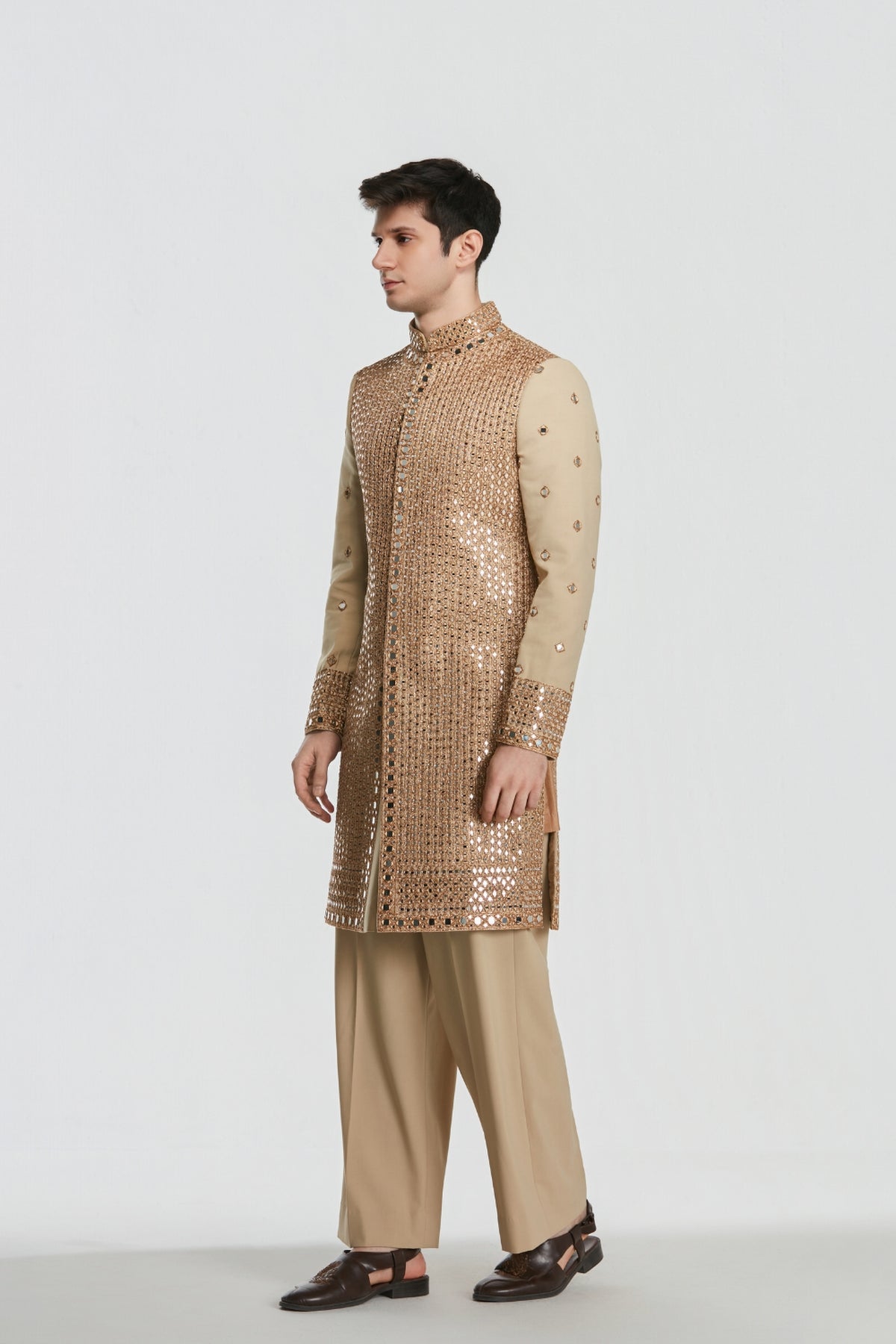 Shrine Auric Sherwani Set