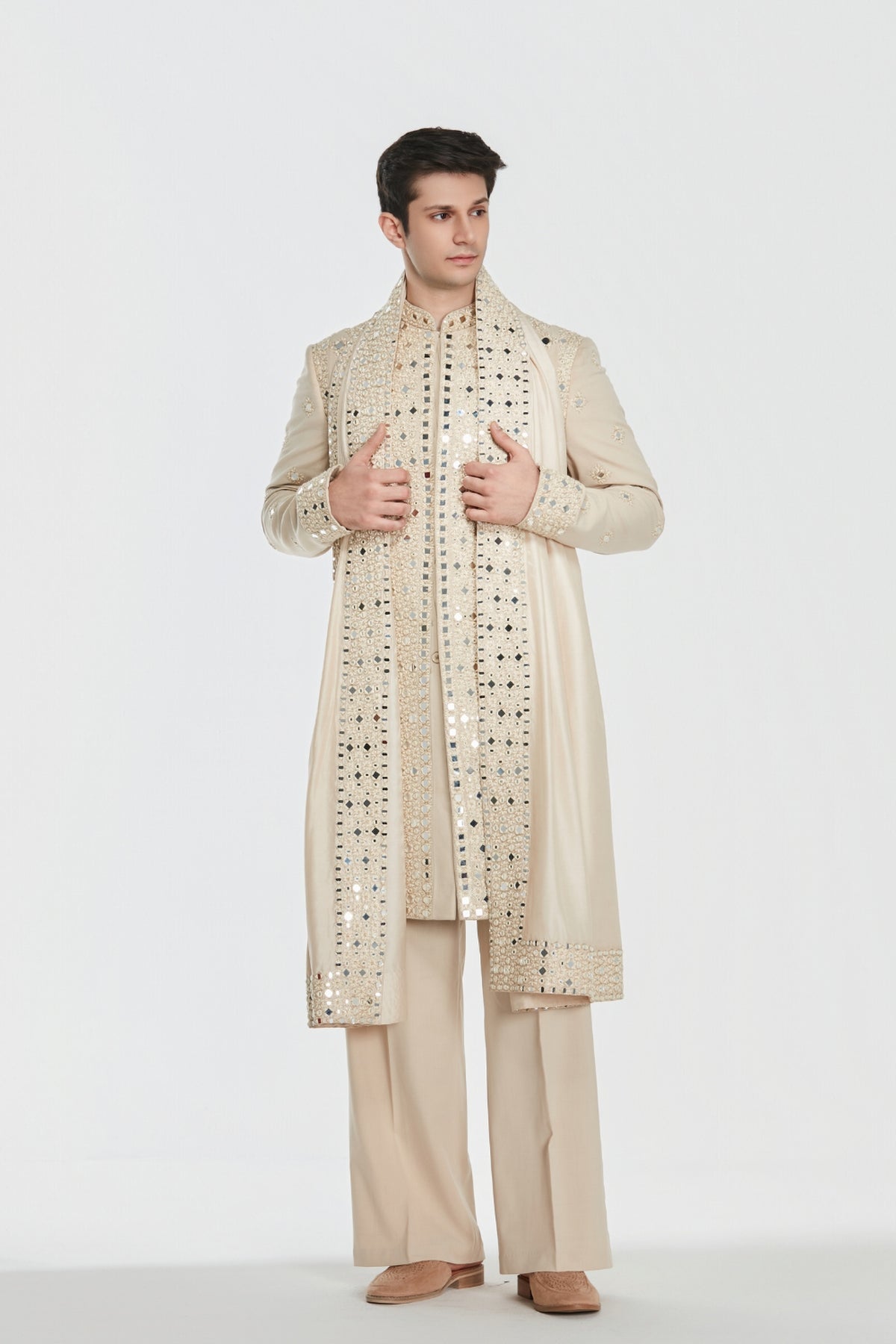Shrine Manor Sherwani Set