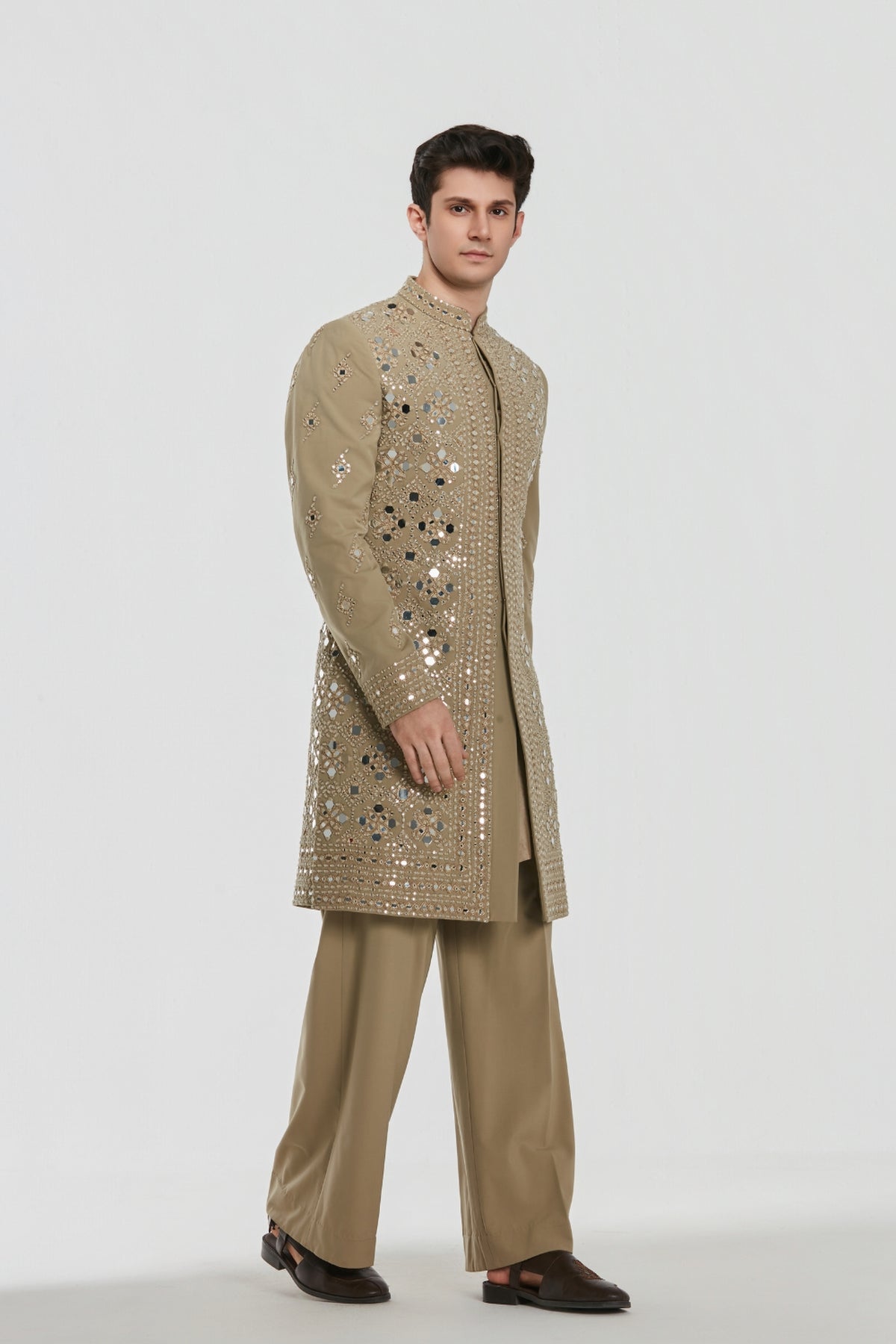 Shrine Mirage Sherwani Set