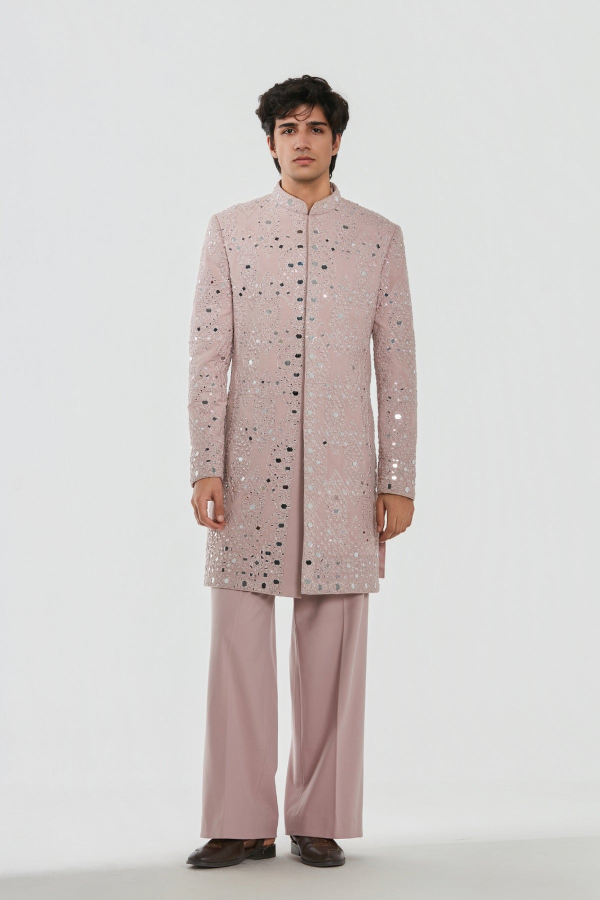 Shrine Cardinal Sherwani Set