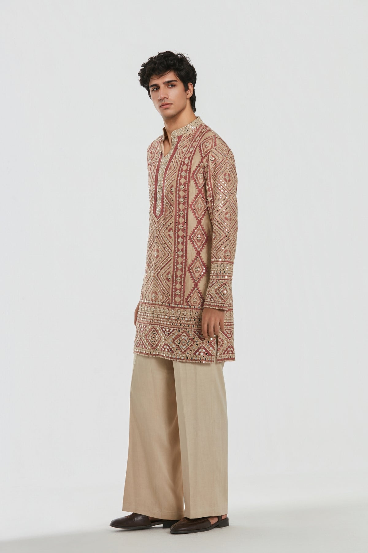 Shrine Multicoloured Kurta Set