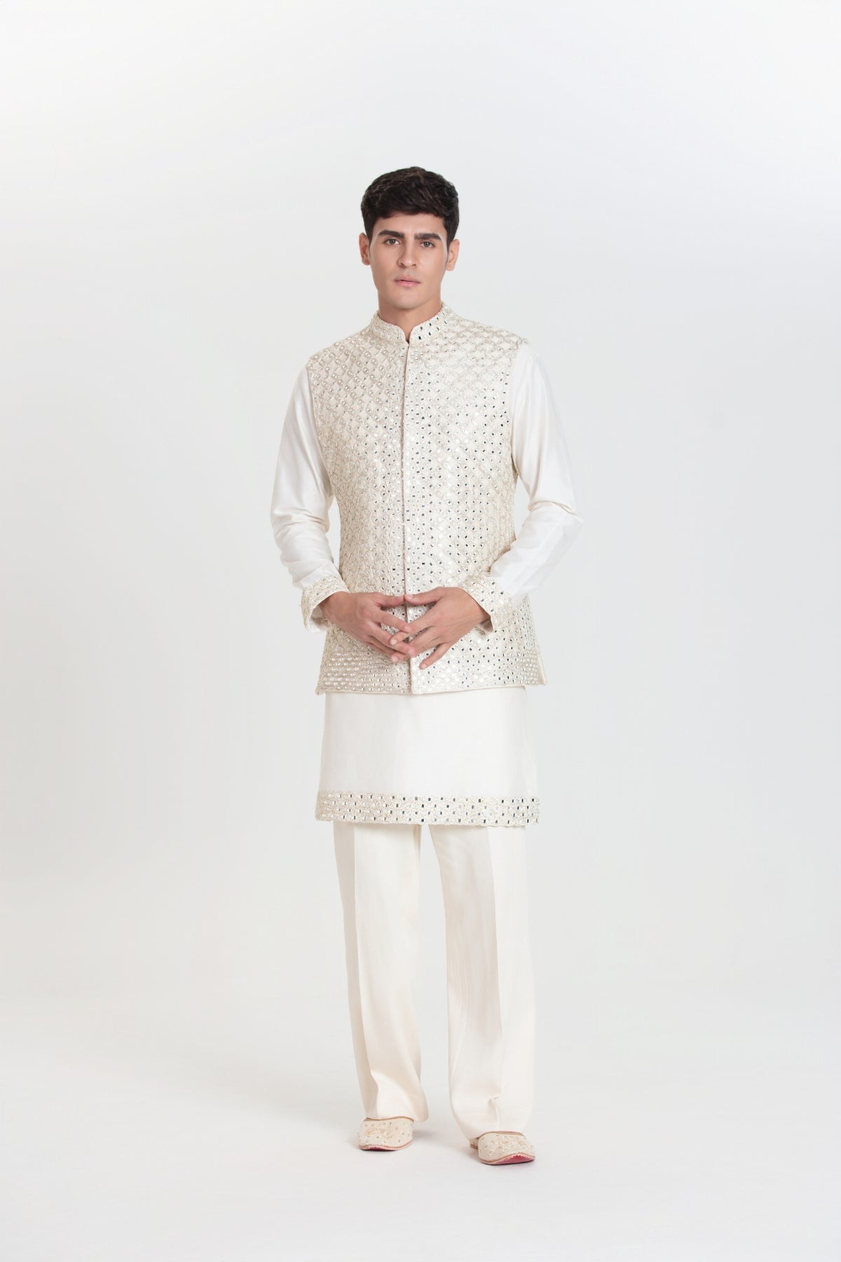 Ivory Mirror Trail Bundi Set