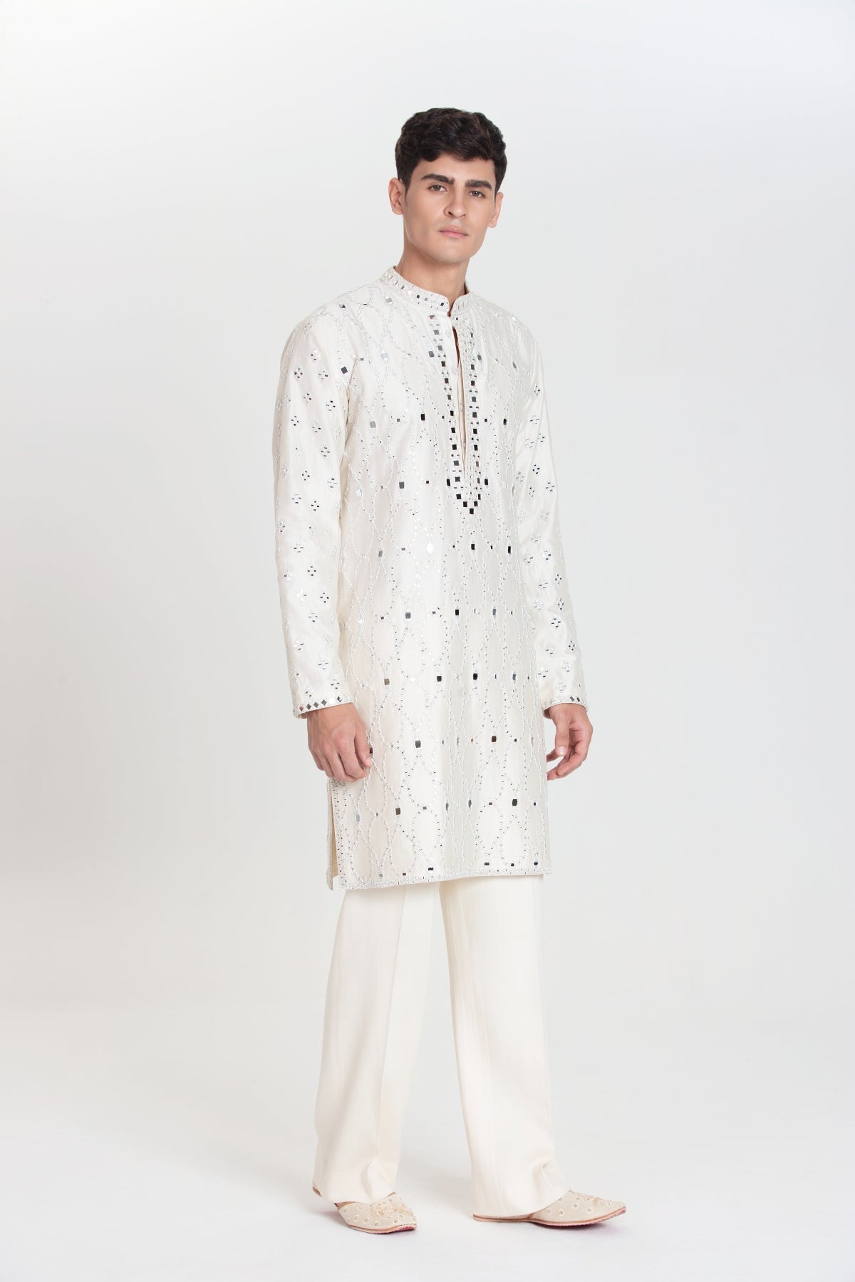 Ivory Mist Kurta Set