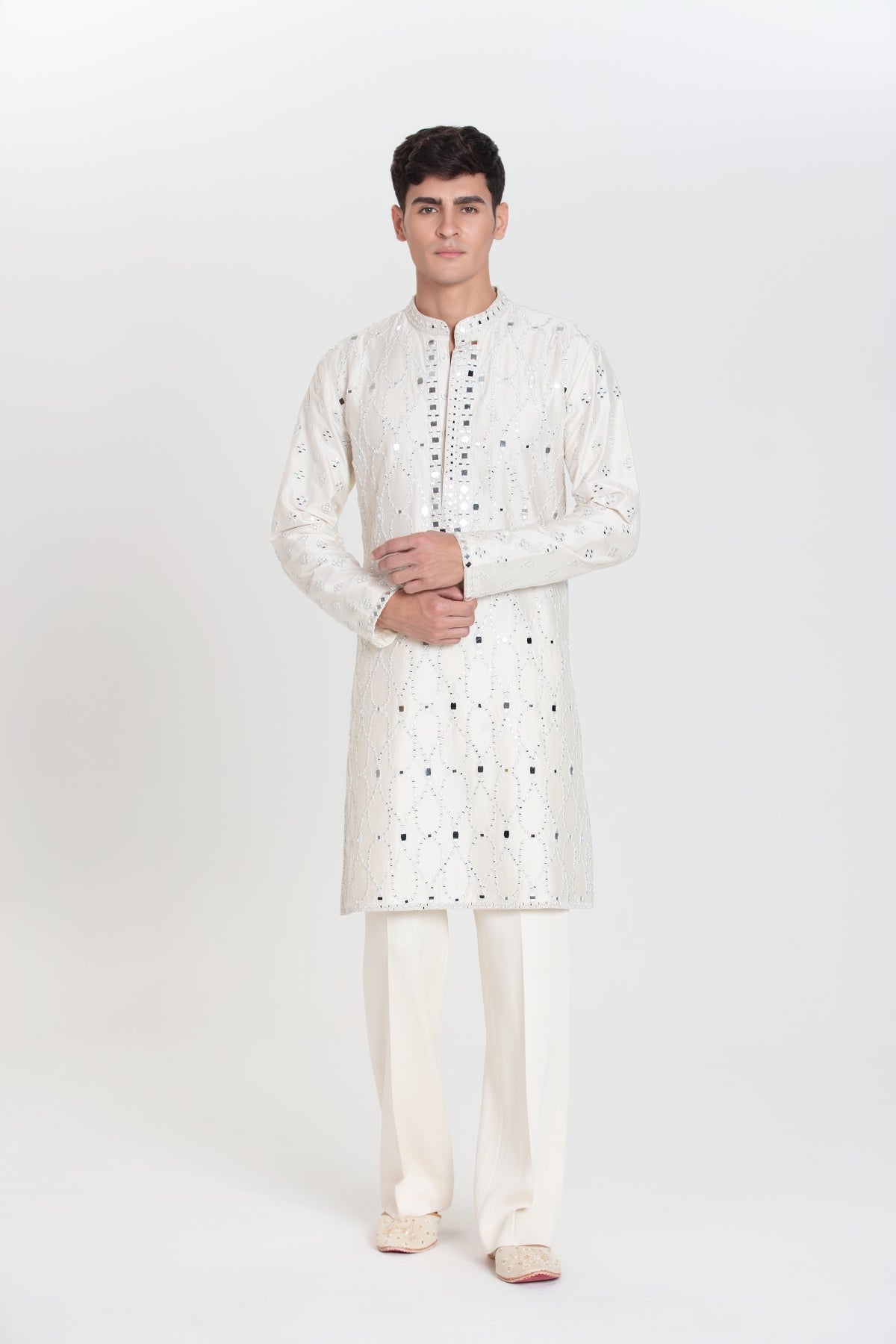 Ivory Mist Kurta Set