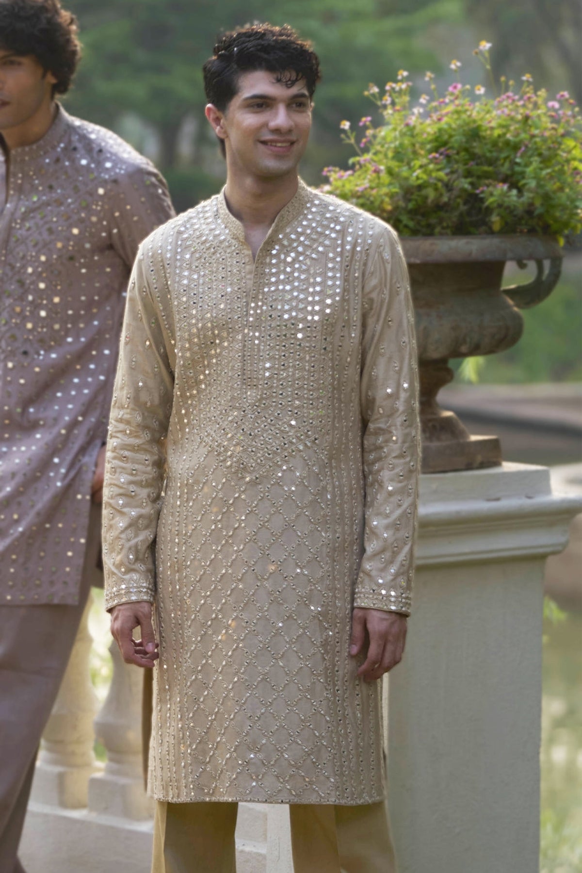 Beige Blaze Kurta