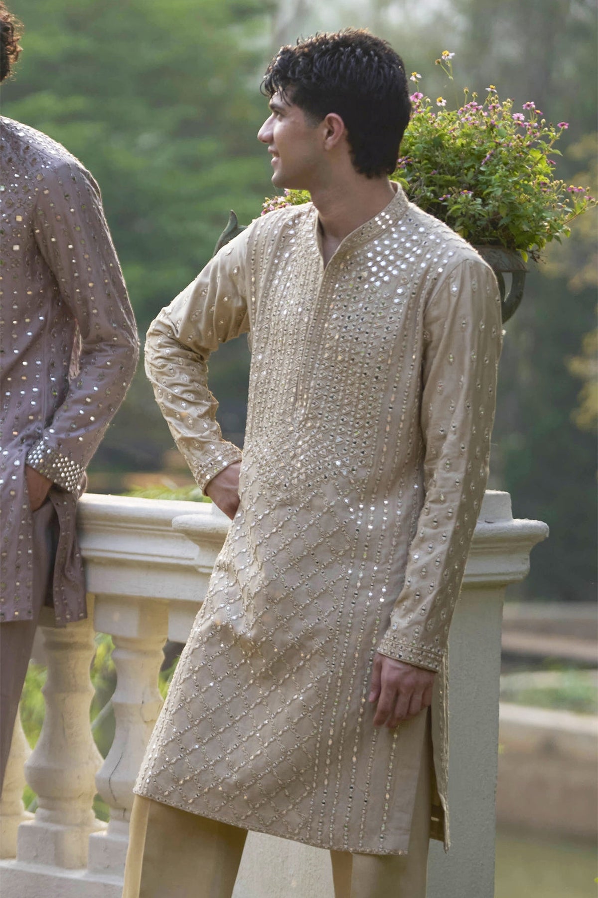 Beige Blaze Kurta