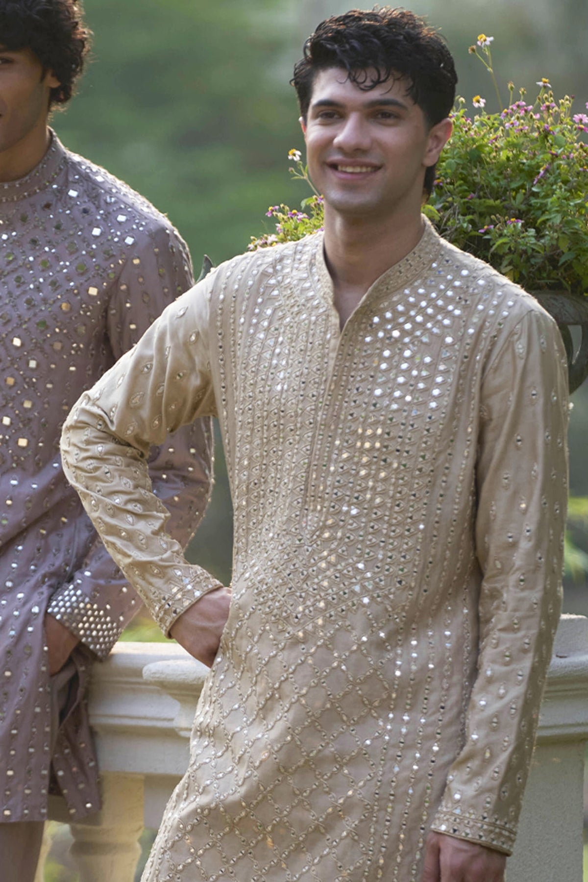 Beige Blaze Kurta
