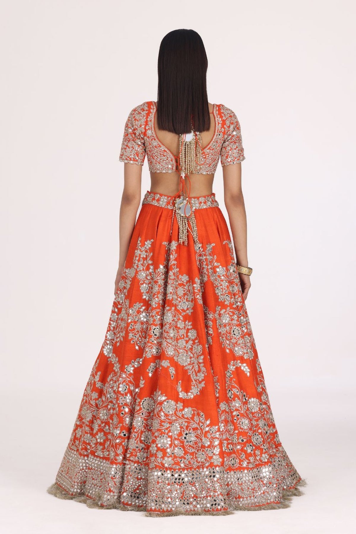 AMBER LEHENGA SET
