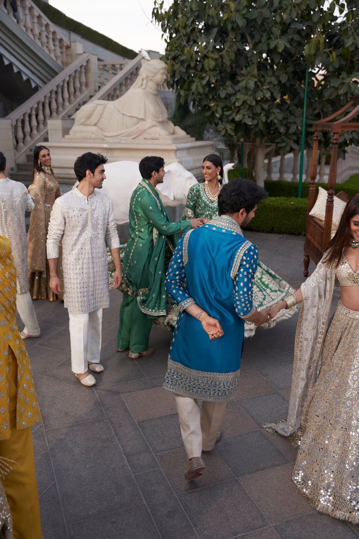 CELESTIAL KURTA AND STOLE
