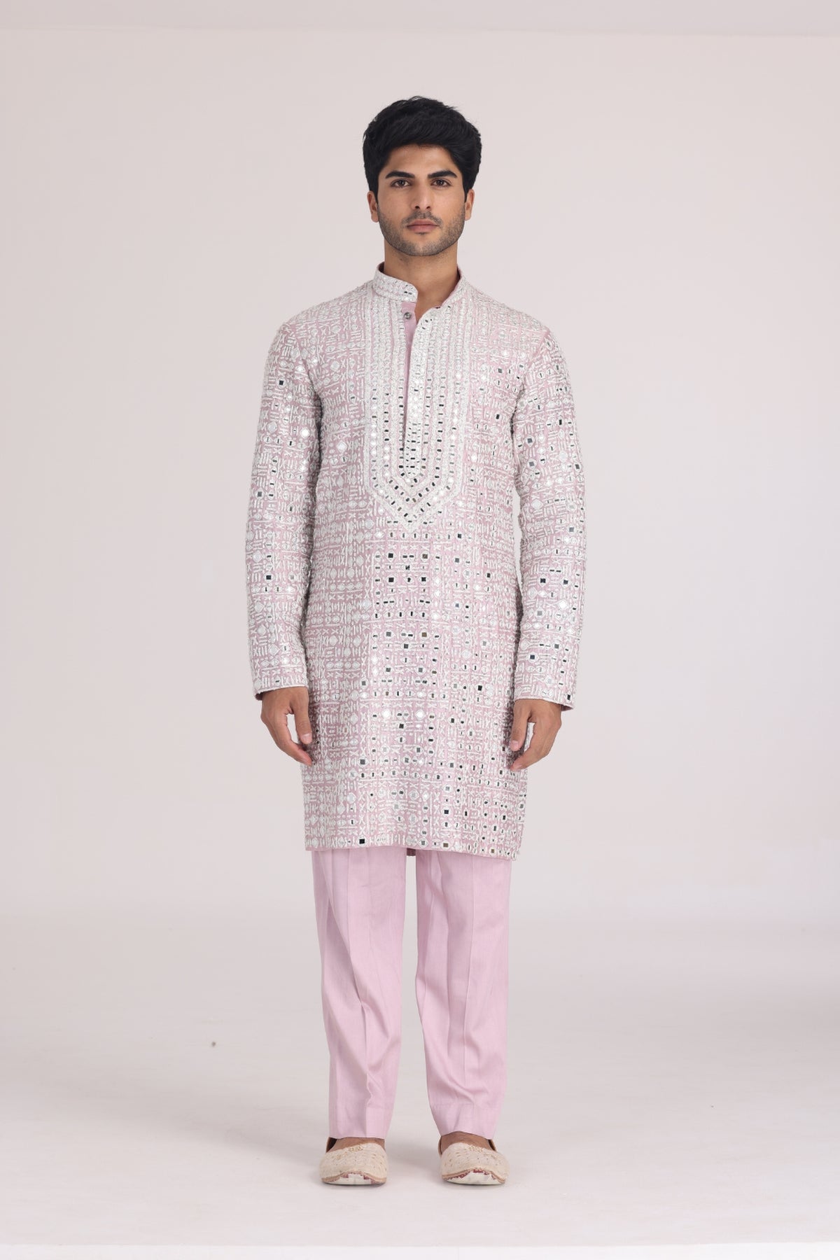 LILAC IVORY KURTA