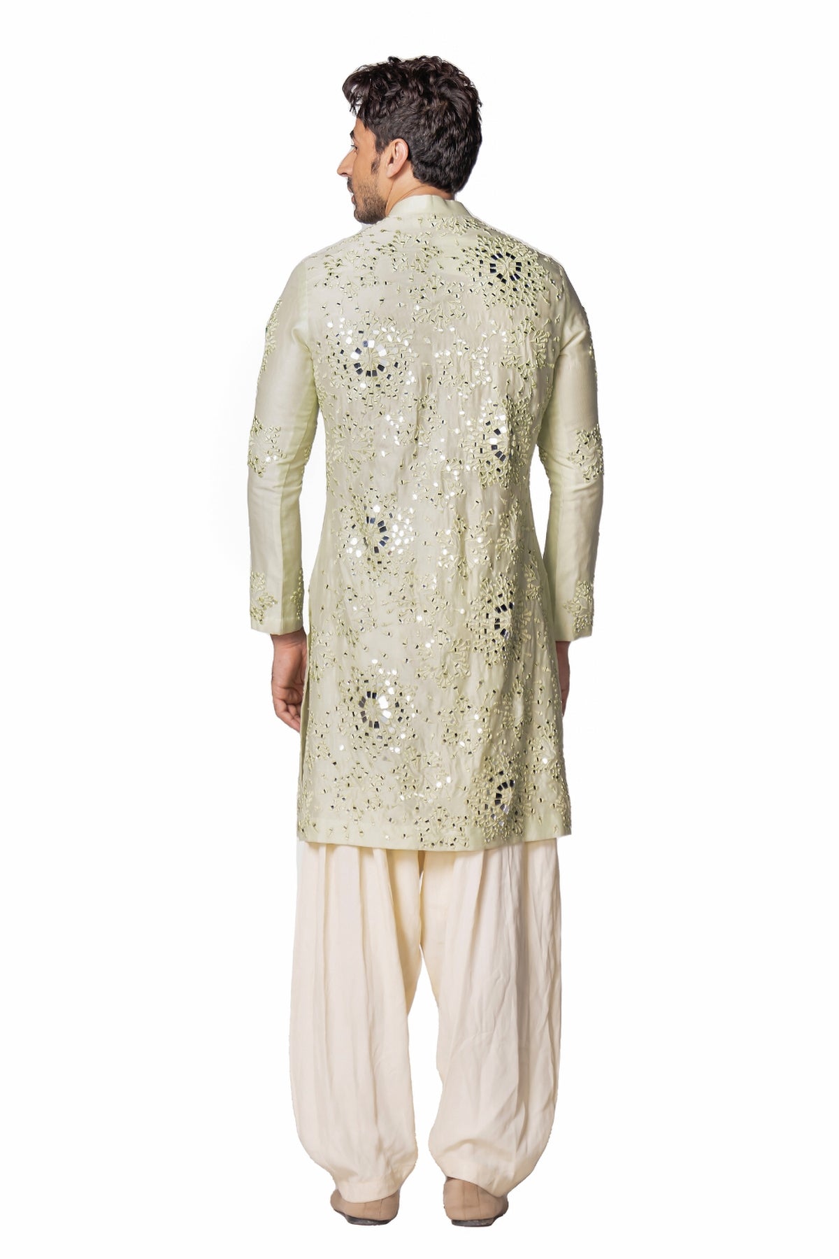 Mint green kurta