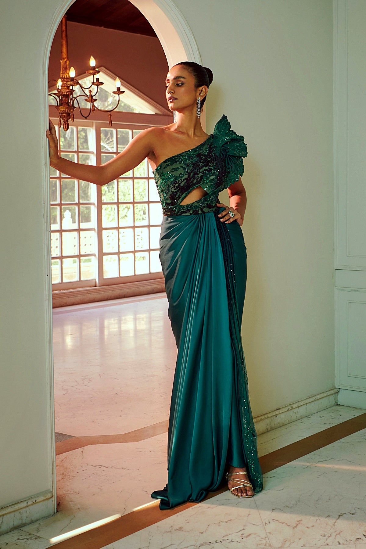 Glazed Wings Saree
