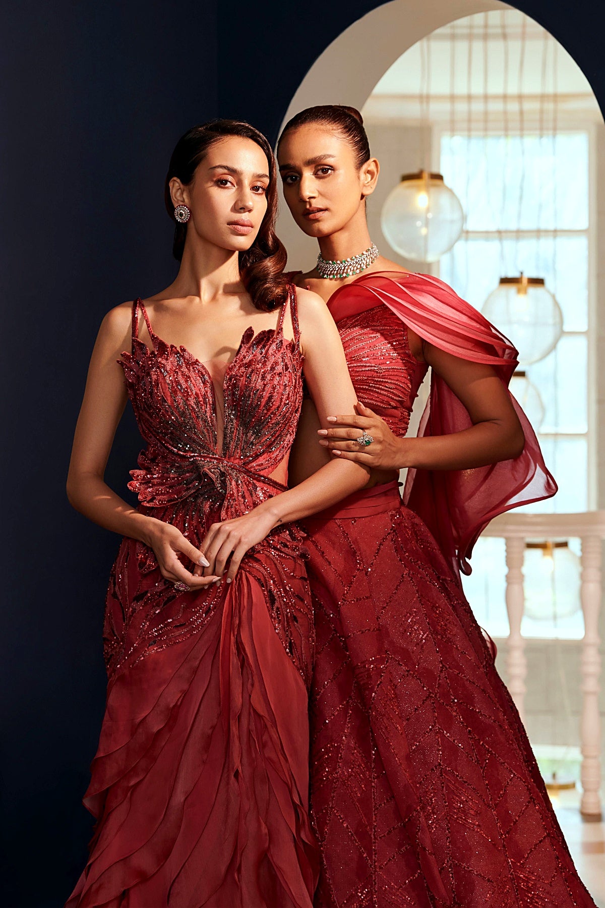 Wind-Borne Wings Gown